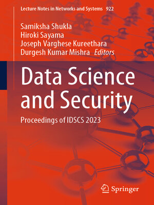 cover image of Data Science and Security
